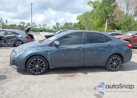 2014 Toyota Corolla S Plus from USA, damaged, VIN 2T1BURHE7EC073641